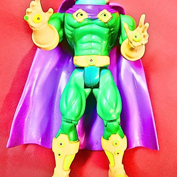 Vintage 1995 Toy Biz Mysterio Spider-Man Animated Series Action Figure - Picture 3 of 10